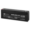 Akumulator Agm Lpm 12V - 2.3 Ah (27.6Wh) Do Zasilaczy Awaryjnych Ups