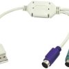 Kabel przejściówka LogiLink USB 1.1 <=> PS/2