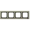 Sonata Ramka poczwórna nowe srebro R-4RM/44