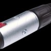NJ 3 FC 6 Neutrik jack connector, lockable, metal housing