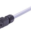 Connection cable, 10 m, plug, 3 pole + PE straight to open end, 1.5 mm², 33500600202100