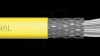 DK-1743-A-VH-5 Laying cable Cat.7a, simplex, S/FTP, 1500 MHz, yellow, 500 m
