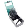 Brüder Mannesmann M54341 Twist Drill Set 25-Piece HSS Metal Drills
