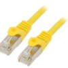 Patch cord S/FTP, Cat 6a, wtyk RJ45 z obu stron, linka, Cu, 3m PP6A-LSZHCU-Y-3M