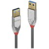 LINDY 36626 USB cable USB 3.2 Gen 1 USB-A to USB-A 1m Grey