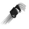 Klucze imbus długie/proste x 9 szt. TopTools 4727