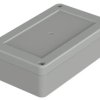 ABS enclosure, (L x W x H) 125 x 75 x 37.2 mm, light gray (RAL 7035), IP66, 07513084