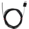 Hermetycznie uszczelniona termopara J średnica 7/0.2mm długość 5m -75 → +260°C Wtyk miniaturowy RS PRO