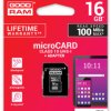 Karta pamięci micro SDHC 16GB GoodRam Class 10 UHS1