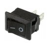 Mini 13.2x8.3 mm 2-pin 3A 250V SPST ON-OFF Rocker Switch KCD11