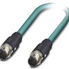 Kabel Ethernet Cat5 długość 2m Z zakończeniem Phoenix Contact