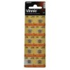 Bateria; alkaliczna; AG2/L726; 1,5V; blister; fi 7,9x2,65mm; Vinnic; AG2; L726