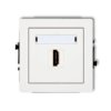 DECO Gniazdo HDMI 2.0 biały DHDMI-3 KARLIK