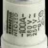 NEOZED fuse D03/M30x2, 100 A, gG, 250 V (DC), 400 V (AC), 50 kA breaking capacity, 5SE2300