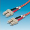Roline Patchcord Światłowodowy 62,5/125Um Sc-Sc 0.5M Pomarańczowy