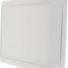 PC enclosure, (L x W x H) 180 x 180 x 65 mm, light gray (RAL 7035), IP68, 1555W2F42GY