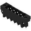 Pin header, 5 pole, pitch 5 mm, straight, black, 1797960000