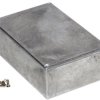 Aluminum die cast enclosure, (L x W x H) 145 x 95 x 49 mm, natural, IP65, 1590WJ