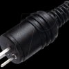 Loudspeaker connector, screw terminals, black