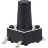 R-TECH 783818 SMT Tactile Switch 6 x 6mm, Height 9.5mm, 130gf