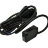 Czujnik; fotoelektryczny; GR80P; PNP; NO/NC; odbiciowy; 0,8m; 12÷24V; DC; 200mA; prostopadłościenny kątowy; 11x20x30mm; z przewo