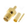 Gniazdo SMA-RP RG174 zaciskany-bolec - SMA-014RP
