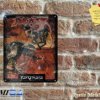Shadow Of The Beast - Amiga Video Game Artwork on Rustic - Metal Sign