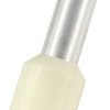 Końcówka tulejkowa izolowana 10mm² długość 12mm Kremowy średnica 4.5mm Izolowane RS PRO