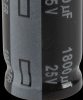 EEUFR1E182 Electrolytic capacitor, radial, 1800 µF, 25 V, 105°C, low ESR