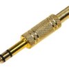Wtyk Jack 6,3mm stereo,