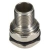 Flange socket, M12, rear wall mounting for pin inserts, 21033021000407