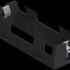 1107 Battery holder for 1x 26650, soldering lug