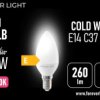 Żarówka LED E14 C37 2.2W 260lm 6000K klasa E Forever Light