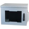 Wall enclosure, 19", 16 U, (H x W x D) 850 x 600 x 600 mm, IP55, steel, gray, 691716IP55.2G
