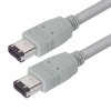 Kabel FireWire L-Com Złącze rozgałęźne 6-stykowedł.: 3 m Szary Złącze rozgałęźne 6-stykowe