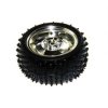Koło do robota 85x38mm srebrne