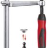 Zacisk śrubowy OMEGA GMZ-2K 200/100 Bessey GM20Z-2K Maksymalna szerokość mocowania:200 mm Długość produktu: 285 mm Posuw