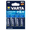 4x bateria R-06 R06 AA 1,5V alkaliczne Longlife Power Varta