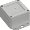 TRU COMPONENTS 6U07080805619 TC-13865224 Urządzenia przemysłowe 106.5 x 76.5 x 45 poliwęglan szary błyszczący 1 szt.