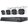 Reolink NVS8-8MB4 IP-CCTV Set 8-Channel 4K UHD 4 Cameras Included