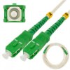 Patchcord światłowodowy FO SM SC/APC-SC/APC simplex 9/125 G.657A1 1m NEKU