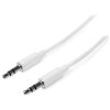StarTech.com MU3MMMSWH StarTech.com 3m White Slim 3.5mm Stereo Audio