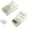 Wtyk Modularny Rj-45 8P8c Kat.6 Typ 2, Dwu Częściowy /Opak = 100Szt/