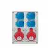 Rozdzielnica R-BOX 240 2x16A/5P 4x250V IP44 B.1096