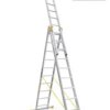 Drabina profesjonalna FORTE ALVE 3x10 szczebli 8610