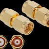 89971 Adapter RP-SMA plug > SMA plug