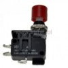 Przyciski czerwony z krańcówką chwil. 15A/250V