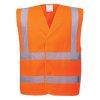 Waistcoat Orange High Viz Class 2 EN471