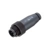 Binder 99-4217-00-07 M 6-8mm Cable Mnt 6+PE Pin with Screw Termination