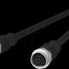 142MEA22010 Sensor cables, M12, 8-pin, coupling > coupling, 1 m
